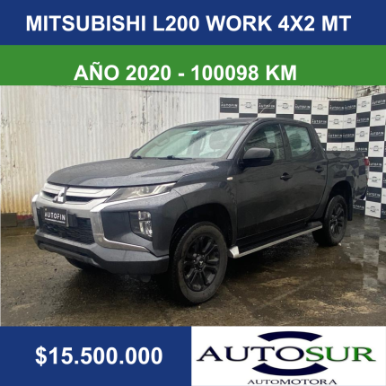MITSUBISHI L200 WORK 4X2 MT - 2020