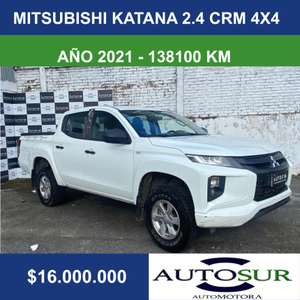 MITSUBISHI KATANA 2.4 CRM 4X4 MT - 2021