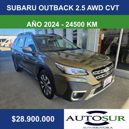 SUBARU OUTBACK 2.5 AWD TOURING CVT - 2024