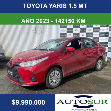 TOYOTA YARIS 1.5 MT - 2023