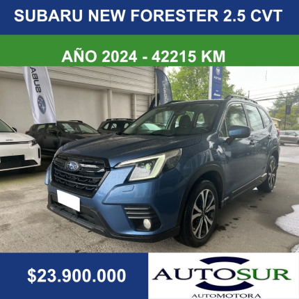 SUBARU NEW FORESTER 2.5 CVT - 2024